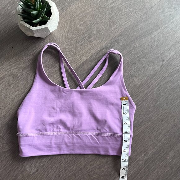 Lululemon Lilac Light Support Sports Bra - Picture 4 of 9